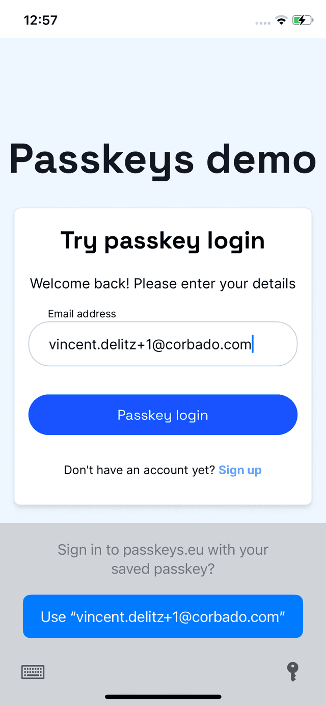 Conditional UI iOS Safari