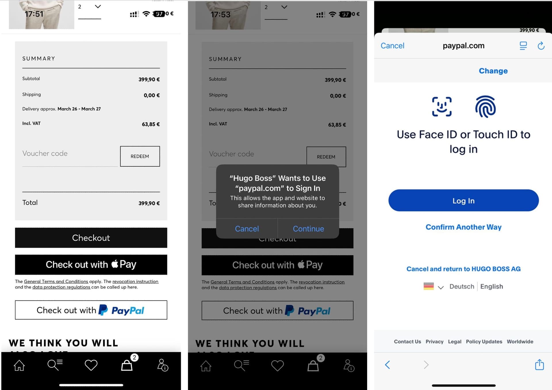 ios asweb passkeys e-commerce