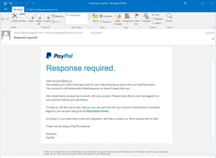 passkeys paypal mail phishing