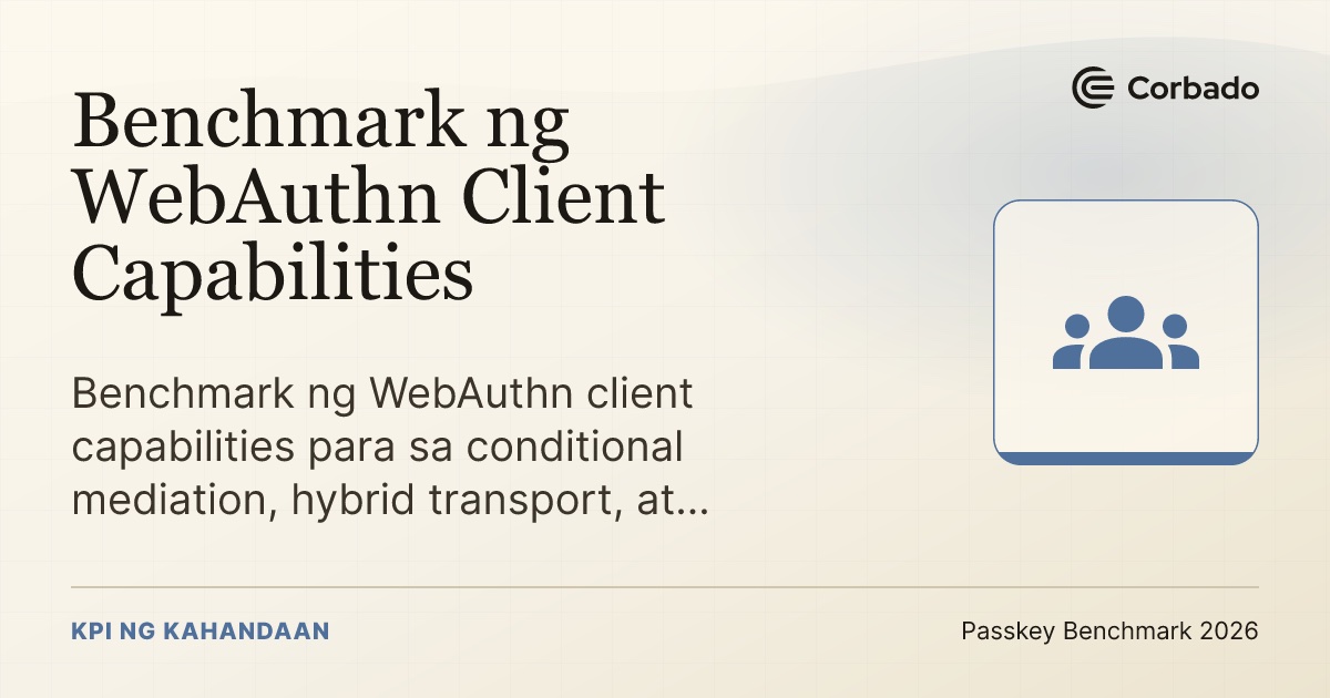 Benchmark ng WebAuthn Client Capabilities